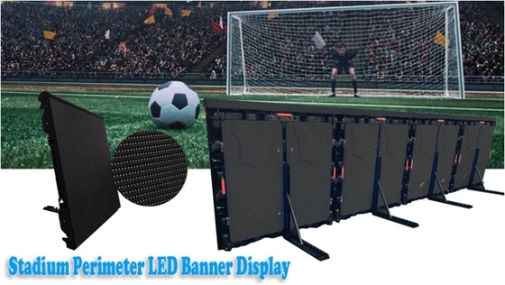 Bảng điểm LED sân vận động thể thao khung thép cán nguội, Tần số quét 60Hz và Vật liệu bền