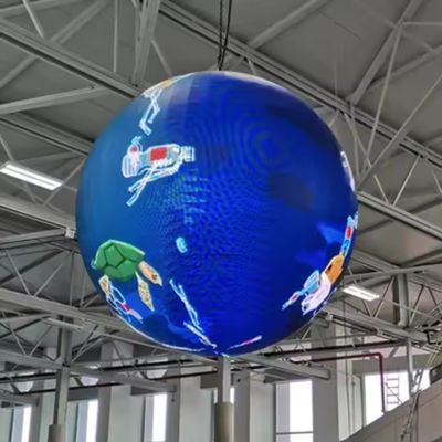 P2.5mm Full Color Sphere LED Screen góc nhìn 360