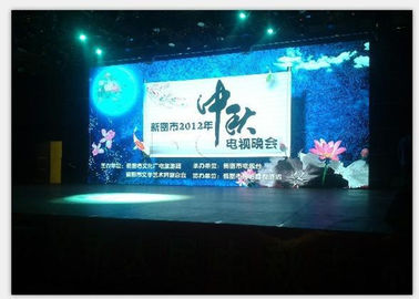 Trọng lượng nhẹ HD Full Color Led Screen Video Wall Smd P3 Nội thất thuê tủ cho sân khấu