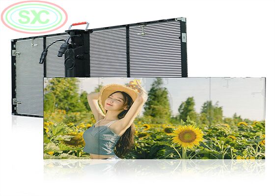 Màn hình LED trong suốt, mỏng nhẹ với độ sáng 4500CD lý tưởng cho quảng cáo và hiển thị tòa nhà kính hiện đại