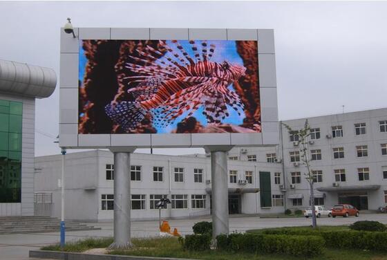Màn hình LED ngoài trời P10 Full Color Chống nước và Chống chịu thời tiết với thiết kế bảo trì phía trước để dễ dàng sửa chữa và sử dụng lâu dài ngoài trời