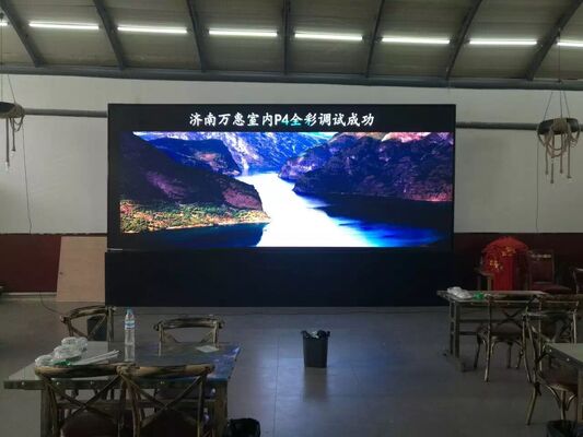 Màn hình LED màu đầy đủ nội thất p2 Với mức độ màu xám màu cao và độ sáng cho các bản trình bày trực quan trong nhà rõ ràng và sống động