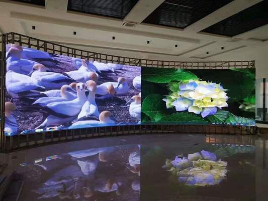Màn hình LED màu P4 trong nhà với thiết kế tản nhiệt tuyệt vời và tốc độ làm mới cao cho các giải pháp quảng cáo tiết kiệm năng lượng
