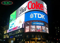 Biển hiệu quảng cáo video treo tường Màn hình hiển thị Led ngoài trời P4 3 năm bảo hành