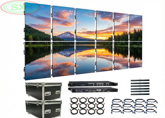 Cho thuê màn hình LED ngoài trời không liền mạch P6 chống nước IP65 Độ sáng cao hơn 6000 Cd M2 Thích hợp cho các chương trình và sự kiện