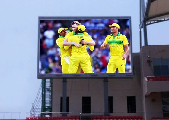 Không thấm nước Lớn dẫn Billboard P6 cố định khung đường phố quảng cáo màn hình tường