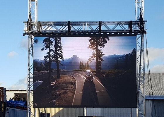 chống nước ree mở tủ p6 ngoài trời màn hình LED đầy màu sắc