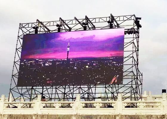 Đèn LED P3.91 Đèn chiếu LED Nội thất / Bên ngoài Đèn LED gắn trên tường 3840hz Tỷ lệ làm mới