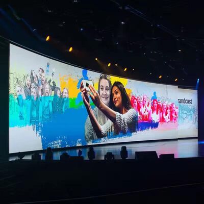 Màn hình LED trong nhà P2 với độ sáng 2 mm Pixel Pitch 1000cd / m2 và mật độ 250000 pixel