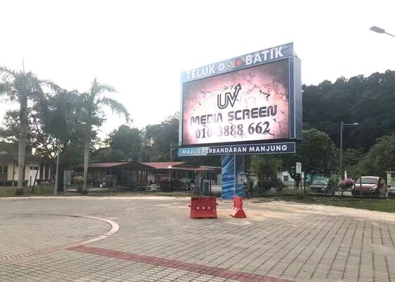 ngoài p6 192 * 192mm màu đầy đủ cài đặt cố định màn hình LED chống nước tủ quảng cáo màn hình LED