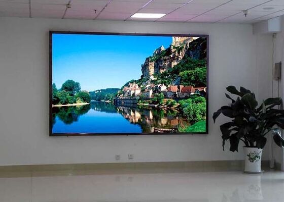 Chất lượng tốt P2 Indoor Led Screen tường video với tốc độ làm mới 3840hz dịch vụ trước