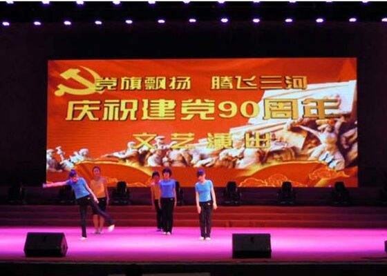 Chất lượng tốt P2 Indoor Led Screen tường video với tốc độ làm mới 3840hz dịch vụ trước