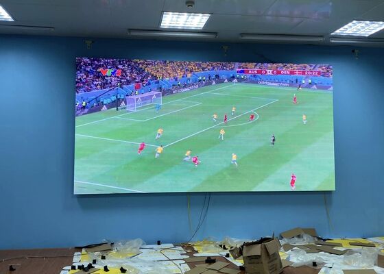 Chất lượng tốt P2 Indoor Led Screen tường video với tốc độ làm mới 3840hz dịch vụ trước