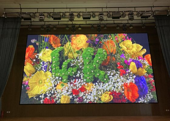 High Resolution Indoor Led Screen Panel P2.5 Magnet Front Service 480 * 640mm Tủ