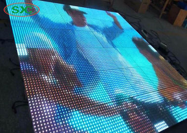 Sự kiện tiệc nội thất ngoài trời Led Dance Floor Screen 500 * 1000mm Cabinets Full Color