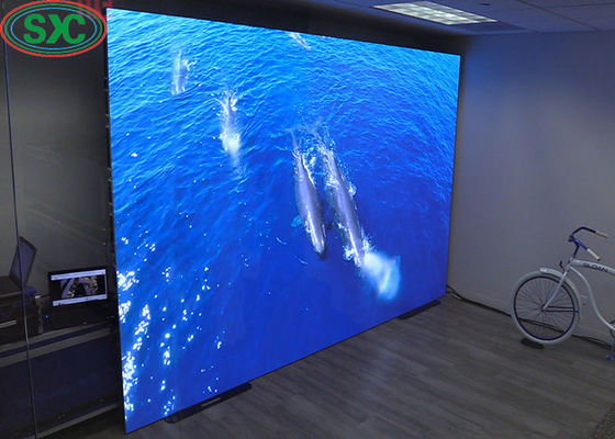 Giá tốt Màn hình LED đủ màu trong nhà P6 HD 27778 / m2 Mật độ pixel cho phòng họp trực tuyến