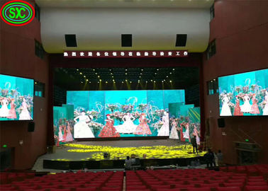 Indoor LED Stage Backdrop P4.81 500*500mm Nhà thờ Khách sạn Hội nghị dẫn màn hình nền sân khấu