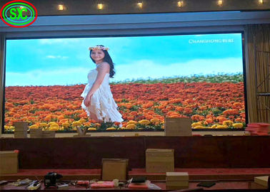 Hội nghị Độ phân giải cao Indoor LED Video Display HD P2.5 1R1G1B Indoor full color led display