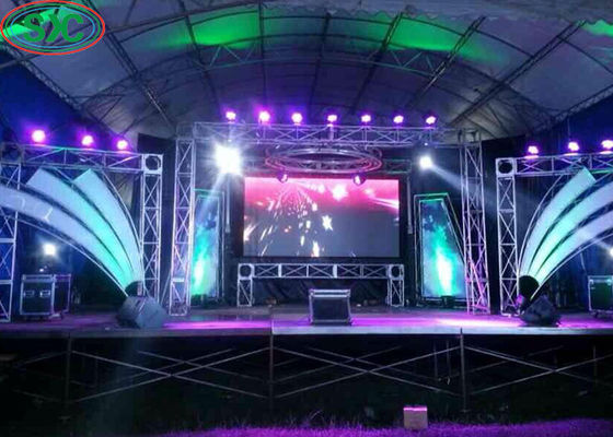 Cho thuê màn hình LED ngoài trời không liền mạch P6 chống nước IP65 Độ sáng cao hơn 6000 Cd M2 Thích hợp cho các chương trình và sự kiện