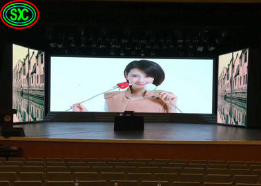 Indoor P3.91LED Stage Curtain Screen Background Quảng cáo Cho thuê HD Không kéo