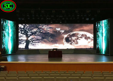 Indoor P3.91LED Stage Curtain Screen Background Quảng cáo Cho thuê HD Không kéo