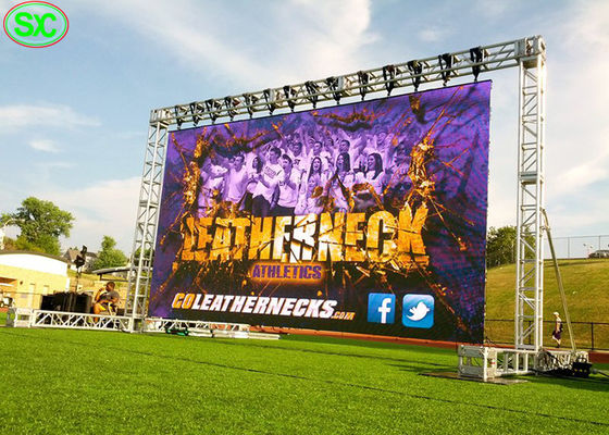 P4.8mm Rental LED Display Outdoor Stage Backgroud Large Led Screen Hire