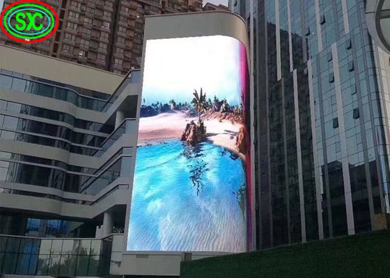 Giá tốt Độ phân giải cao 6 mm Pixel ngoài trời Đa phương tiện Đầy đủ màu sắc Độ sáng cao không thấm nước Đường cong Quảng cáo LED Màn hình P6 trực tuyến