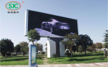 P6 Tủ chống nước LED Die-Cast Aluminum Billboard, Hiển thị tường video LED độ sáng cao