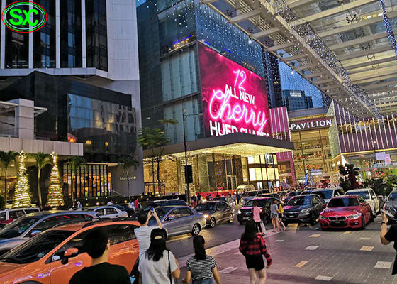 Độ phân giải cao Chống nước DIP SMD P10 bảng điều khiển đầy đủ màu sắc led hiển thị video ngoài trời