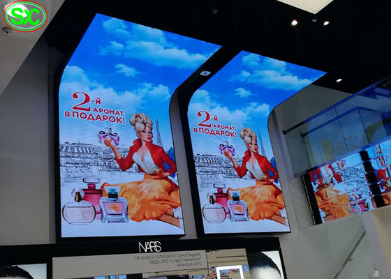 Bức tường video led mềm cong