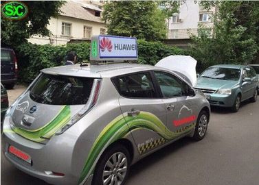 Màn hình xe taxi chống nước P4 đầy đủ màu sắc chip Epistar 3 năm bảo hành