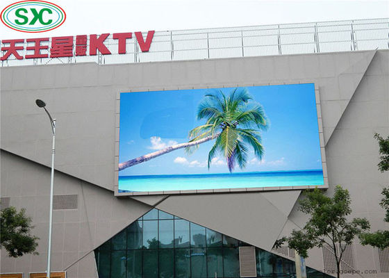 High Resolution P6 Outdoor LED Advertising Board with IP65 Waterproof 7000cd/sq m Độ sáng và 192mm*192mm Size Module