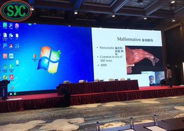 P4 Full Color Indoor LED Video Wall Screen 80 * 40 Module Resolution Bảng quảng cáo