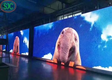 62500 Dots/Sqm ngoài trời Full Color LED Die-Cast Aluminum Screen IP65 chống nước