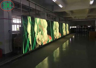 62500 Dots/Sqm ngoài trời Full Color LED Die-Cast Aluminum Screen IP65 chống nước