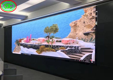 Cài đặt cố định tường video LED trong nhà 4 P5 P6 góc nhìn rộng mà không có bóng ma