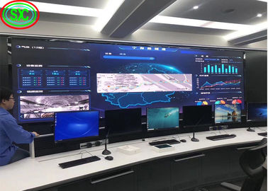 Cài đặt cố định tường video LED trong nhà 4 P5 P6 góc nhìn rộng mà không có bóng ma