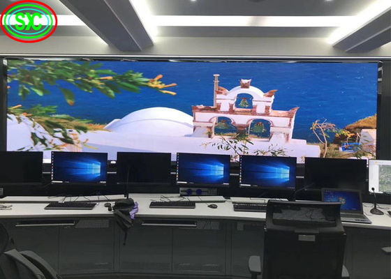 Cài đặt cố định Nội thất màn hình LED Video Wall 4 P5 P6 góc nhìn rộng mà không có Ghosting nội thất màn hình LED đầy màu sắc