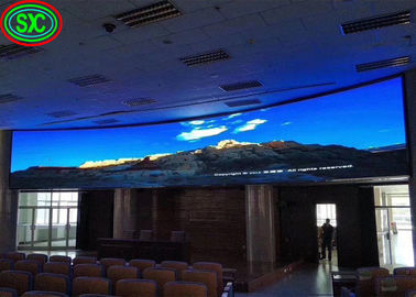 Giant Video Wall LED Panel Screen P2 P3.91 Quảng cáo trong nhà Box cong trong nhà màn hình LED đầy màu sắc