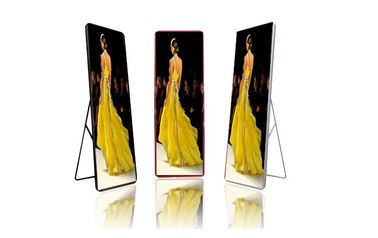 Sàn đứng màn hình gương LED biển báo kỹ thuật số màn hình chống nước đầy màu sắc LED poster
