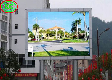 Màn hình quảng cáo LED ngoài trời P4, màn hình hiển thị 64 * 32 Mô-đun Độ phân giải màn hình LED ngoài trời đầy màu sắc