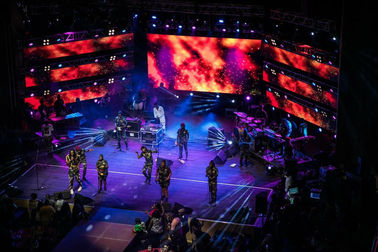 Giant Baseball Stadium Stage P6 Outdoor Full Color LED Rental Screen SMD2727 loại