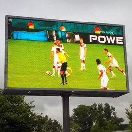 Đấu trường bóng đá ngoài trời đầy màu sắc màn hình LED P10 Độ sáng cao HD 960 * 960mm Billboard