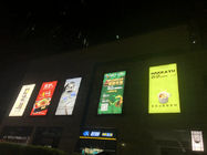 Trung tâm mua sắm sân vận động P10 Bảng quảng cáo LED Vật liệu tủ sắt và thép