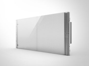 Nội thất P3.91 Màn hình LED trong suốt Cửa sổ thủy tinh Tủ nhôm Vật liệu dẫn màn hình trong suốt
