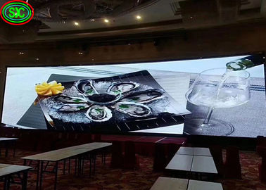 256 * 128mm Nội thất màn hình hiển thị LED đầy màu sắc