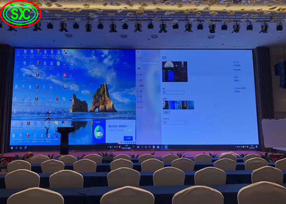 Màn hình LED đầy màu trong nhà có độ nét cao nhỏ P2.5 P3 LED Quảng cáo màn hình LED hình ảnh âm thanh