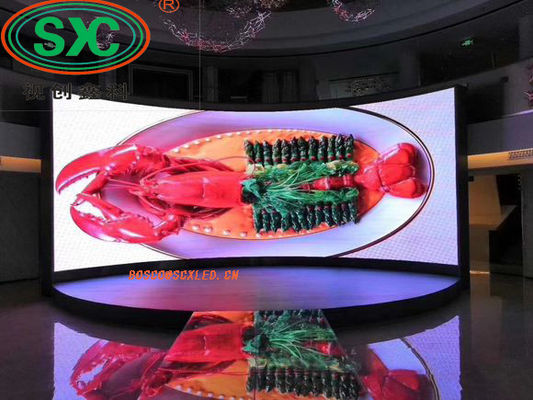 Giá tốt SMD Curved quảng cáo màn hình LED 3.91mm Pixel Pitch 25 Wattled quảng cáo thương mại màn hình hiển thị trực tuyến