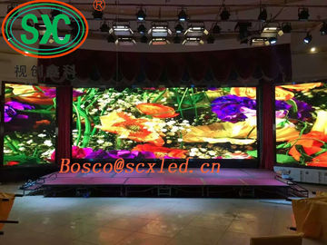 192mm*192mm Mô-đun Indoor Full Color LED Display với vật liệu lắp ráp nhôm đúc