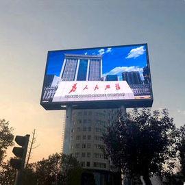 P10 Tự đứng ngoài trời màu đầy đủ LED thuê màn hình thép
